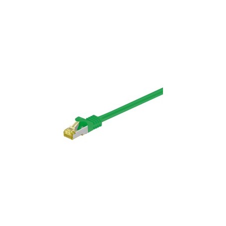 Goobay CAT 7 SFTP Patch Cable 50cm - High-Speed Green Cable for Superior Connectivity | Varenummer: 4040849915772
